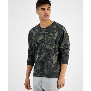 Heroes Motors Men's Camouflage Sweatshirt, Dark Camo, Size S, NWT